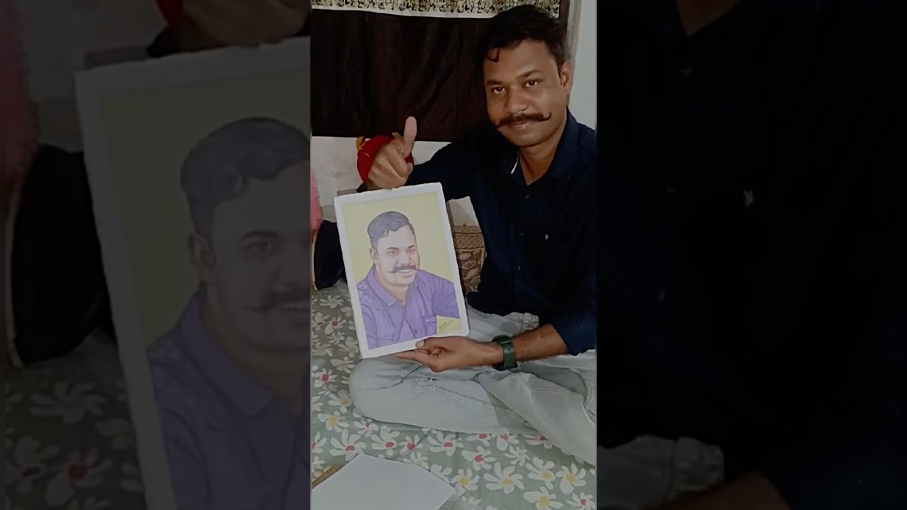 Drawing Reaction 😱 Wait for End 🔥 commission artwork 