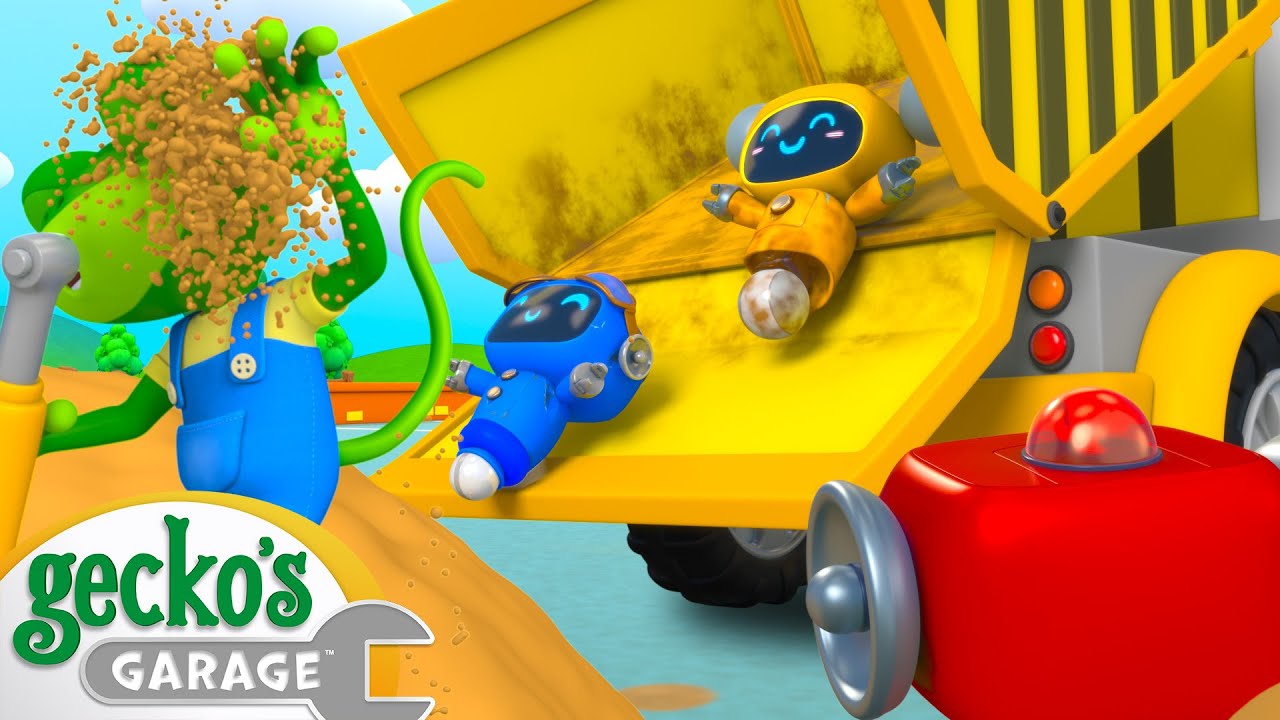 Dump Truck with Garage, Snuggle Bugz