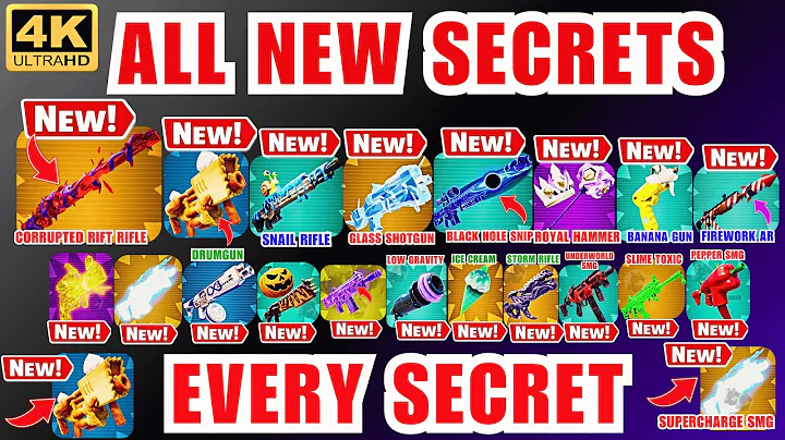 How to get every secret in 1v1 with every gun