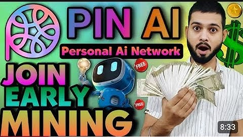 ফ্রিতে Pin AI  মাইনিং করে ইনকাম করুন | Mine Free Pin Token Early - New Ai Depin Mining Airdrop