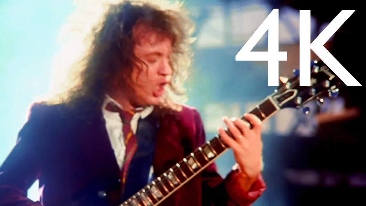 AC/DC - Back in Black (Live at Donington, 8/17/91) | Remastered 4K ...