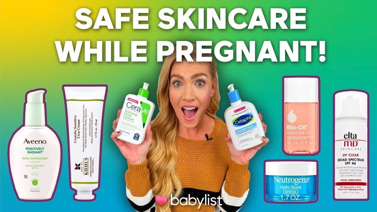 Safe Skincare For Pregnancy! *doctor recommended* - YouTube