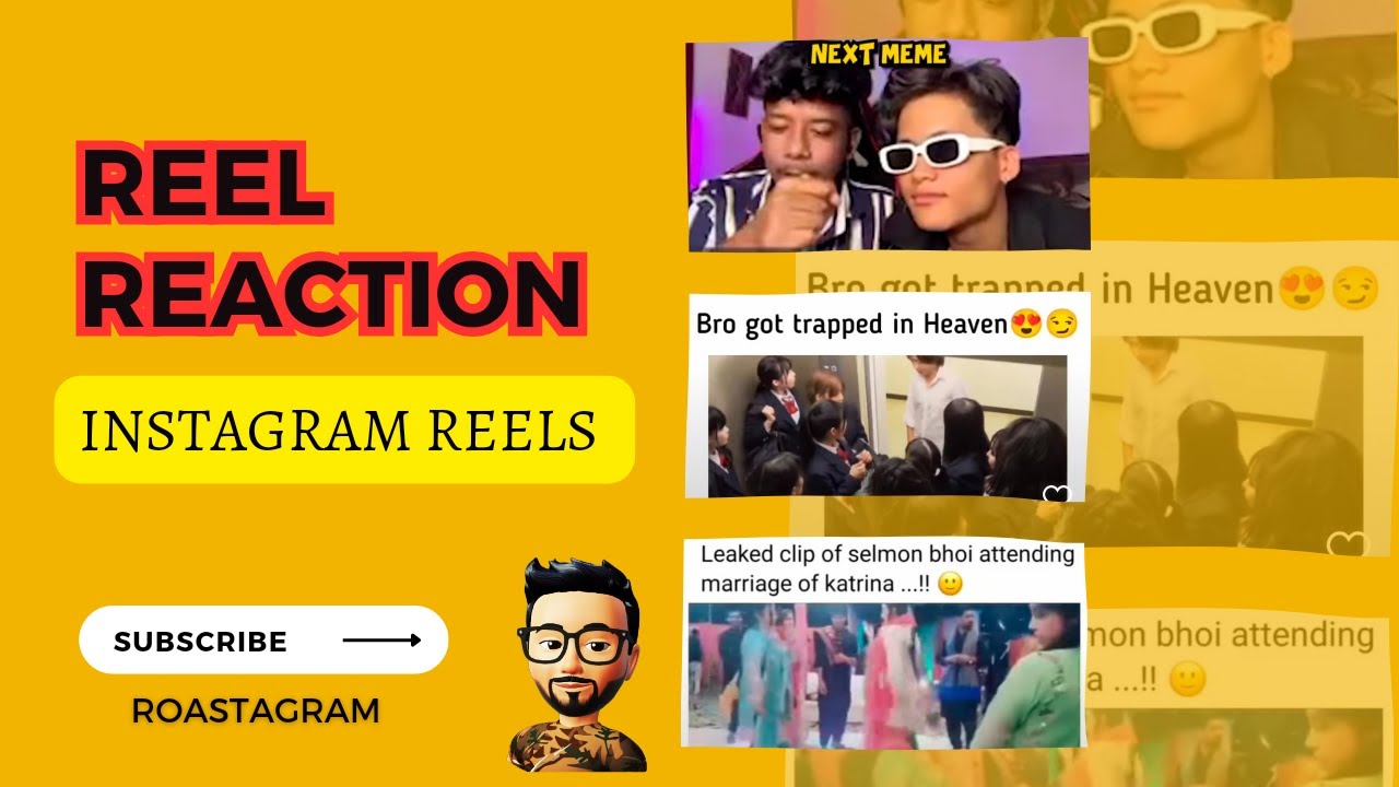 Reel reaction | roastagram | Instagram reels | - YouTube
