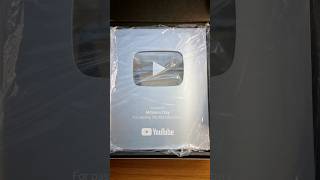 Unboxing Youtube Silver Play Button - Mrgeani Clay #Shorts #Short