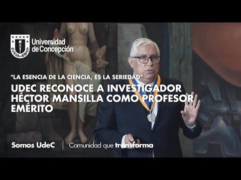 #ComunidadUdeC: UdeC reconoce a investigador Héctor Mansilla como Profesor Emérito #ComunidadUdeC: UdeC reconoce a investigador Héctor Mansilla como Profesor Emérito