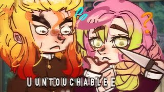 Untouchable | FT. Mitsuri Kanroji&Kyojuro Rengoku | Demon Slayer: Kimetsu No Yaiba.