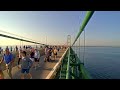 2023 Mackinac Bridge Walk Time-Lapse