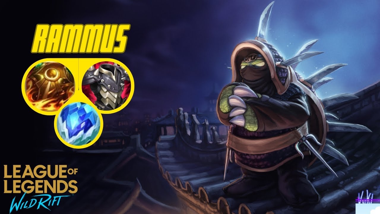 League Of Legends: Wild Rift • Rammus [Baron Lane] - YouTube
