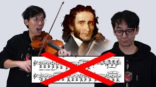 Paganini 24 Caprices But We Skip When it's Hard Resimi