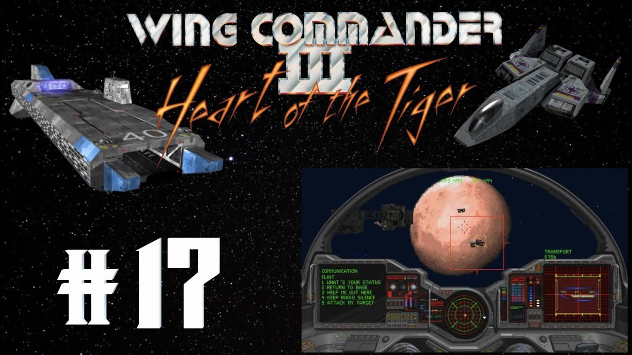 Flint or Rachel Tough Choice WING COMMANDER 3 Retro PC Lets Play
