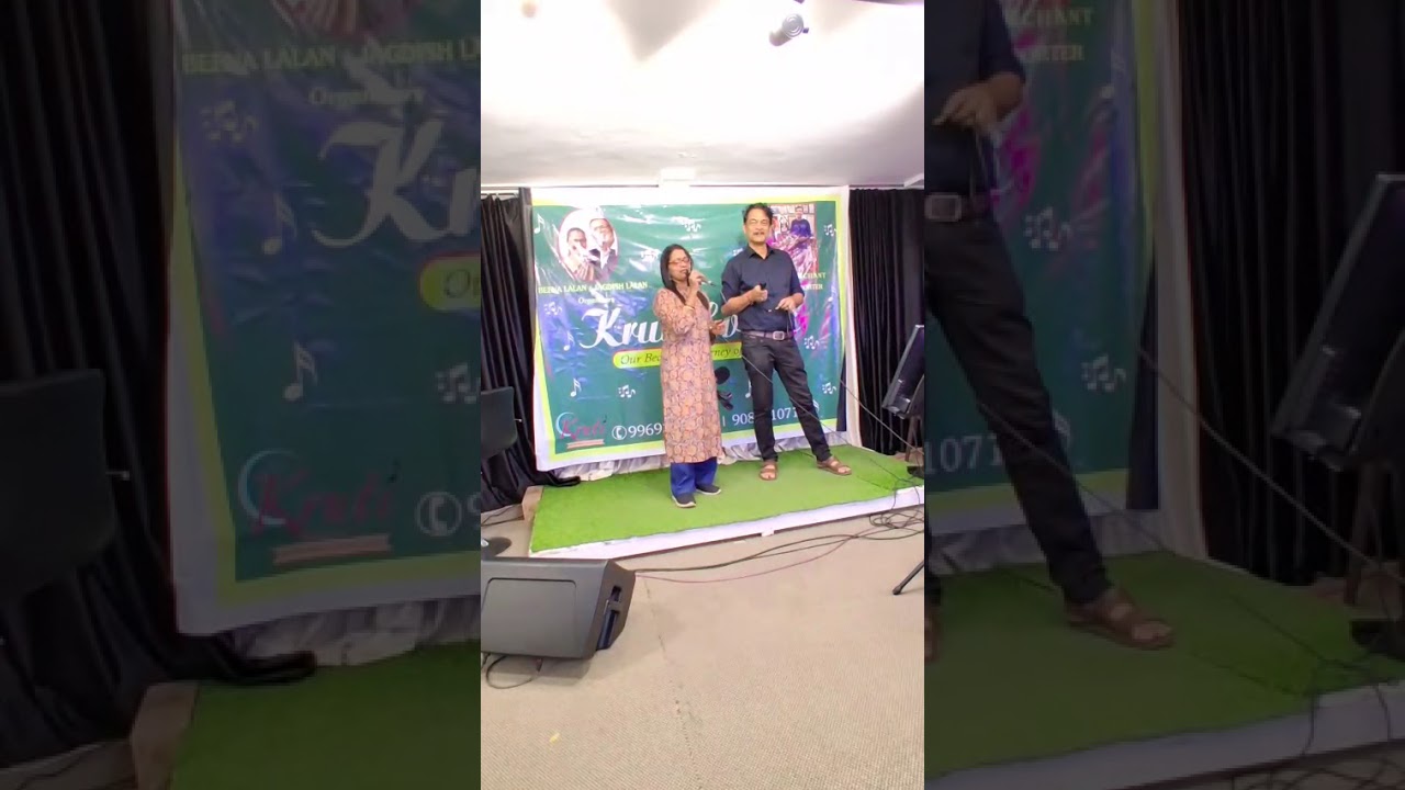 KRUTI EVENTS ... ARUN & SNEHA SINGING MAINE TUJHE KHAT LIKHA [MERA PATI SIRF MERA HAI]