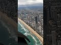 Flying along the skyline of Surfers Paradise, Australia #shorts #flying #travelvlog