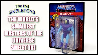 World&#39;s Smallest Skeletor by Super Impulse Toy Review -  World&#39;s Smallest MOTU  - THE EVIL SKELETOYS