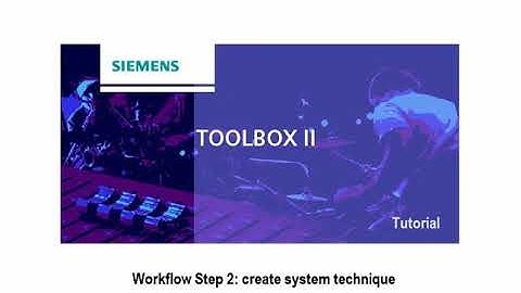 TB II Tutorial Workflow Step 02 System Technique