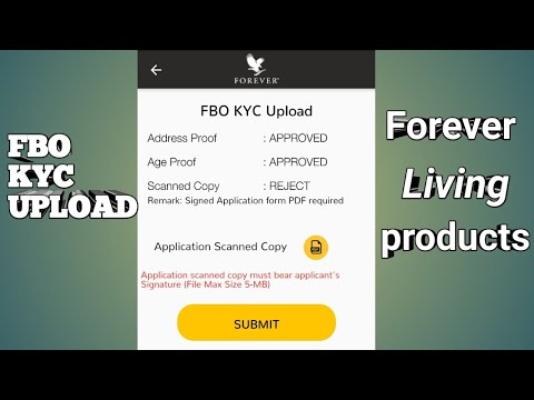 FLP KYC upload | Forever living products India