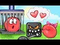 Новый МУЛЬТИК про КРАСНЫЙ ШАРИК И КВАДРАТА БОССА ! По мотивам игры Red Ball 4 !