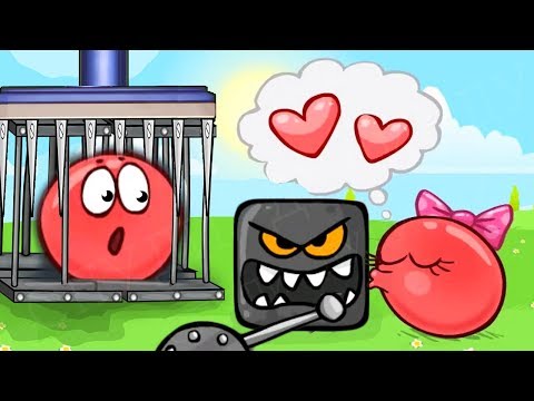 Новый МУЛЬТИК про КРАСНЫЙ ШАРИК И КВАДРАТА БОССА ! По мотивам игры Red Ball 4   !