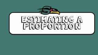 8.3 Estimating a Proportion