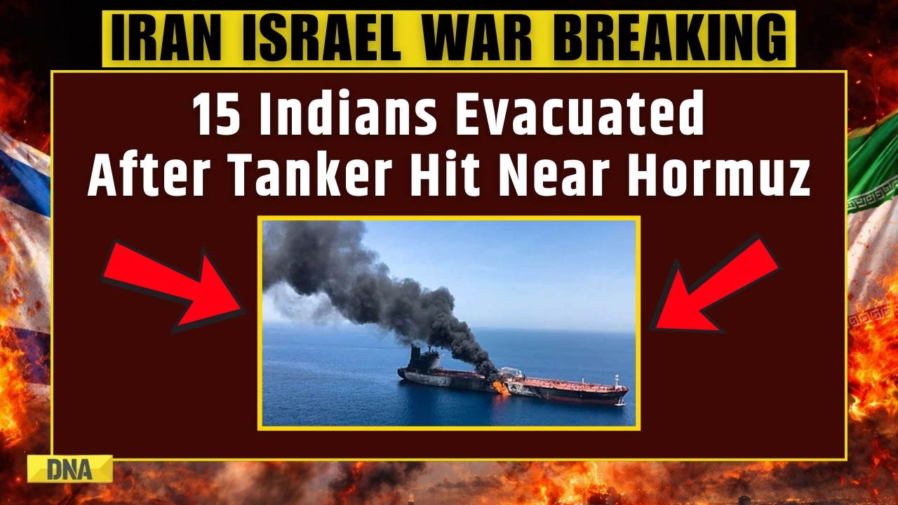 Iran Israel War: Oil Tanker Hit in Strait Of Hormuz; 15 Indians Evacuated Amid Iranian Retaliation