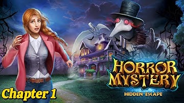Hidden Escape Mysteries: Horror Mystery (Chapter 1) Full game walkthrough by supercharge mobile.