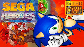 SEGA Heroes Match 3 Sonic & Crew Just ok Game Review 1080p Official SEGA