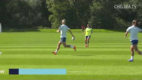 MUST. SEE. MOMENTS FROM CHELSEA WOMEN'S TRAINING