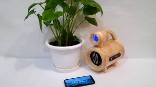 #kickstarter Portable bluetooth speaker made of wood (Option 2)