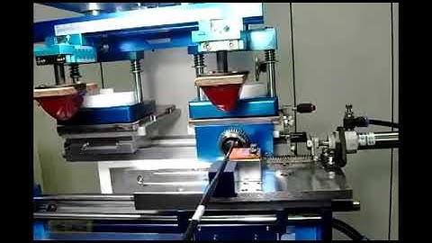 Pad Printer Machine【2-Color Pad Printer w/Sliding Rail(180 Degree Flip)】FC-292D_Fine Cause Company