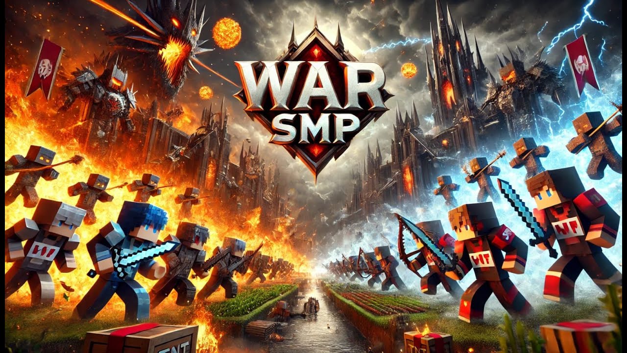 WAR SMP DAY #2 | MINECRAFT - YouTube
