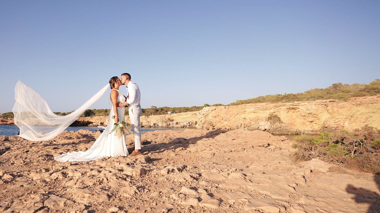 Ses Roques Ibiza Wedding Video - Amie And Jamie - YouTube