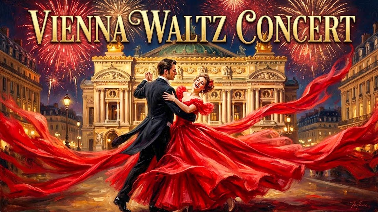 Vienna Waltz Concert 💃 Vienna Classics | 30 Elegant of Waltzes & Polkas By Strauss 🍷🍷