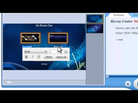Tutorial on how to create blu ray with menu?