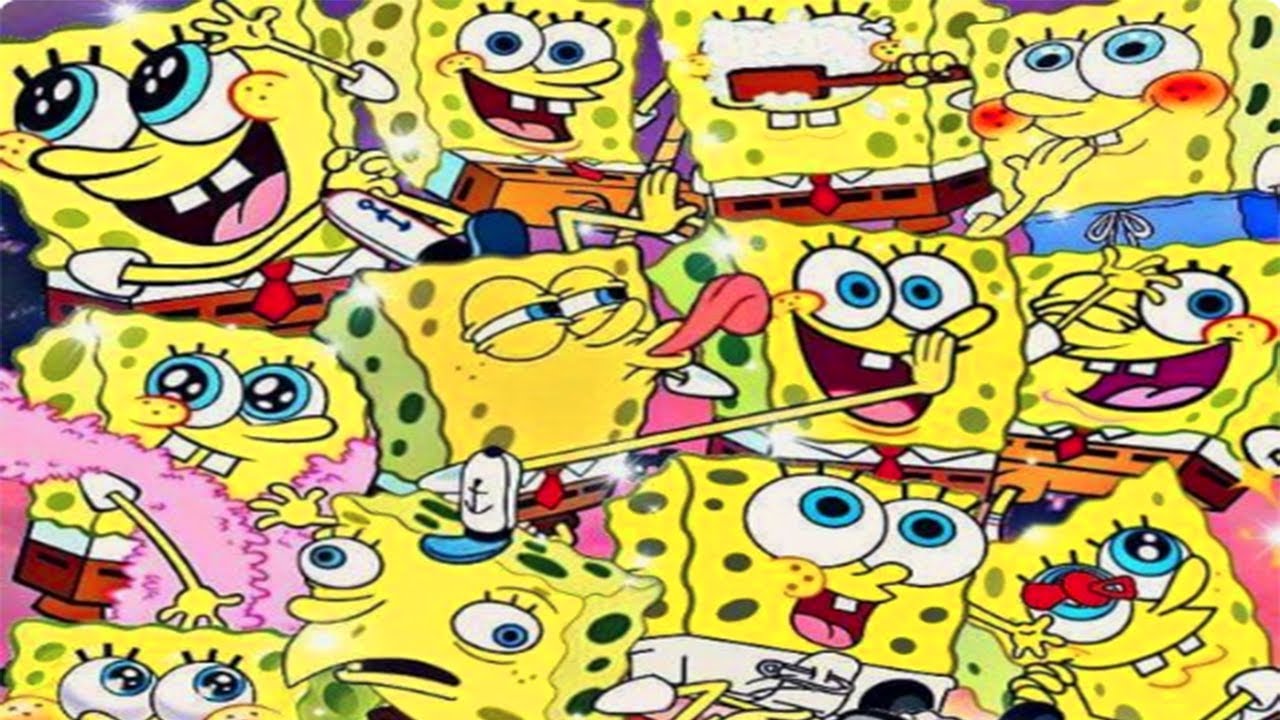 Karate Spongebob and Classic Spongebob vs Best Opponents in 2 vs 2 Super Brawl 2