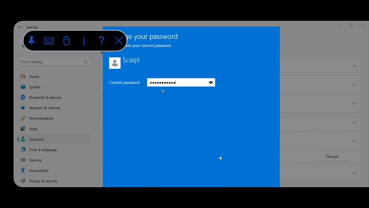 Change sign in password in Windows 10/11 - YouTube