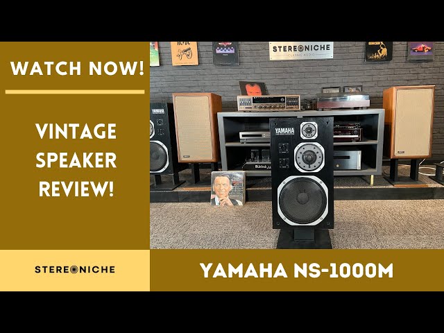 Yamaha NS-1000M Vintage Speaker Review - YouTube