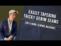 Taper Your Denim With This Quick Hack | Tailoring Techniques