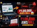 How a Simple Website Ended Up With a ₹1,00,000 AWS Bill in 1 Month
