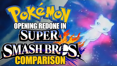 Pokemon Opening in Smash Side by Side Comparison