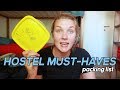 12 Things You NEED When Staying In Hostels | Backpacker Packing Guide