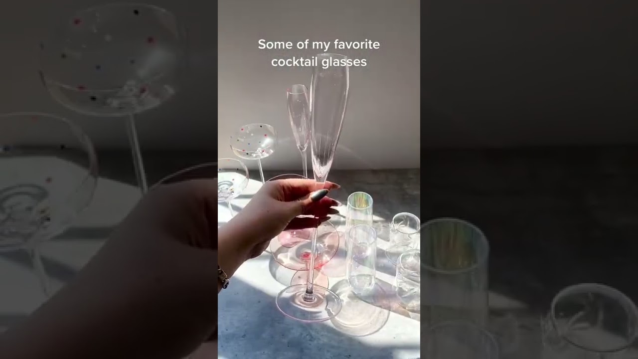 Here are some of my favorite cocktail glasses 