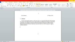 Indented, Blocked and Semi Blocked Letter with Continuation Page (Two Page Letter CSEC)