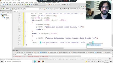 C Dersi 3  Proje Çalışmam For Döngüsü