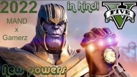 How to Install Thanos and Power Script (2022) GTA 5 MODS All New Powers Free Mod In Hindi Superheros