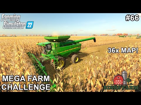 Harvesting 2 Million Liters Of Corn! | Spring Creek, Nd | Farming Simulator 22 66