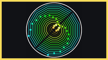 SO COOL How This Pendulum Wave Mirrors Around The Diagonal | Melodic Minor Scale | Polyrhythms