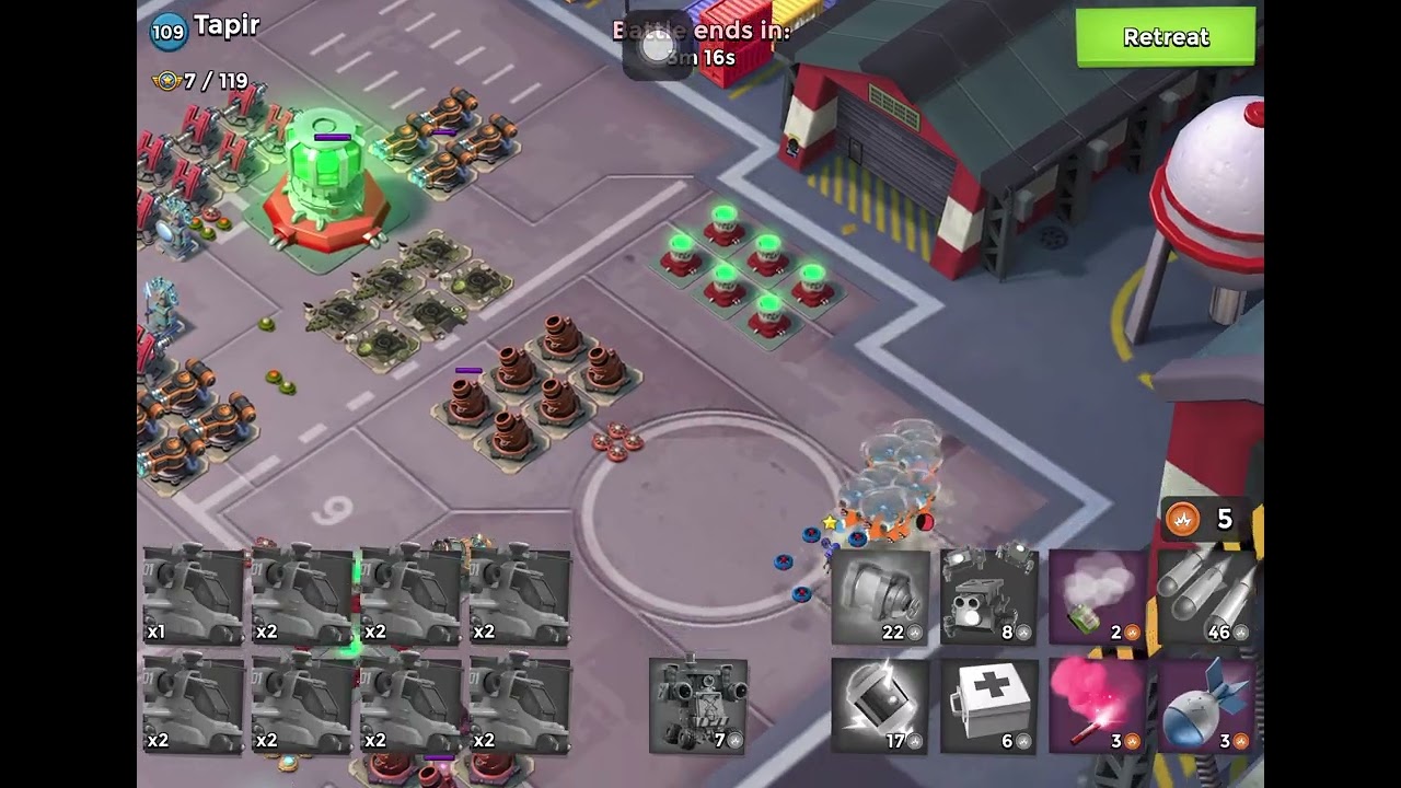 Boom Beach - Operation - Attack 4965 (Operation Reverse)
