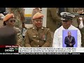 MoPresidente wa naga Ramaphosa o retile mošomo wo o dirago ke masole a bosetšhaba a Afrika Borwa