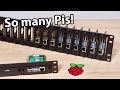 MyElectronics.nl's Raspberry Pi rackmounts - 16 Pis in 2U!