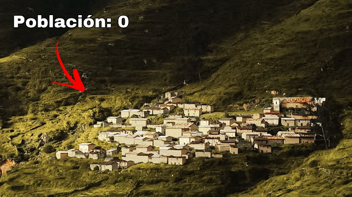 They call it the GHOST TOWN. What happened to its INHABITANTS?