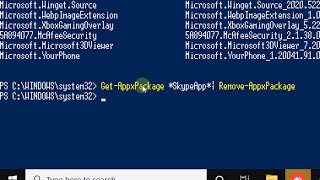 How to remove any App from Windows 10 using Powershell screenshot 4